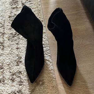 Brand new coach booties worn for 1 hour